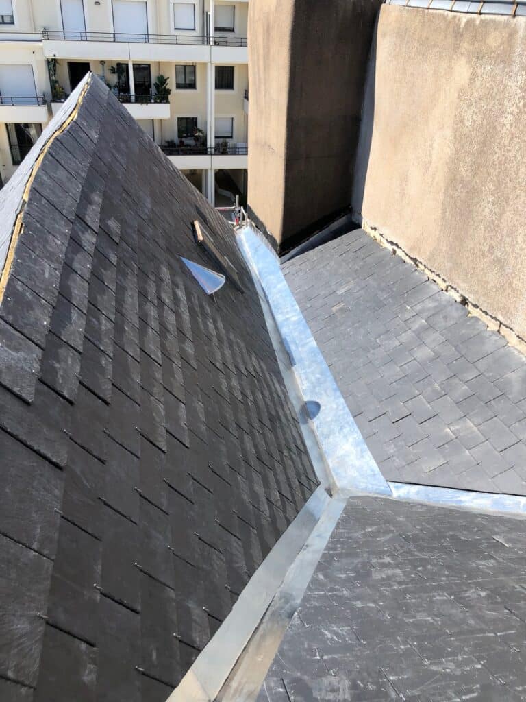 Exemple de travaux de couverture à Angers