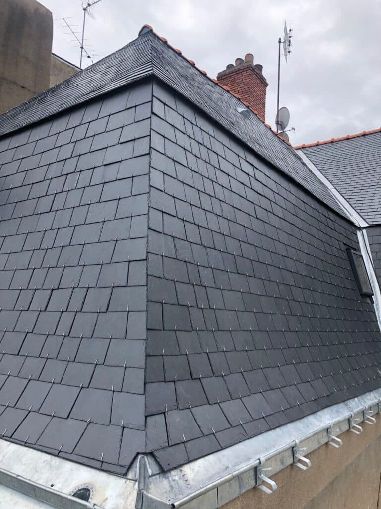 Exemple de travaux de couverture à Angers par Marolleau